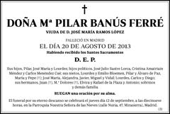 Mª Pilar Banús Ferré